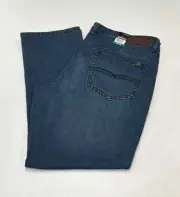 Buffalo David Bitton Men's Jackson Slim Straight Denim Stretch Pants, Blue,38X32