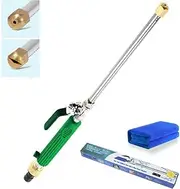 Jetson High Pressure Washer,Jetsono 2-in-1 High Pressure Power Washer,Jet Nozzle 2-in-1 High Pressure Washer,Cordless High Pressure Water Blasters,Garden Hose into Pressure Water Gun(Green)