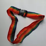 Rainbow Travel Luggage Suitcase Strap Belt Baggage Backpack Bag Package