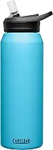 CamelBak Eddy+ Vacuum Insulated Stainless Steel Bottle, Nordic Blue, 1 Litre Capacity