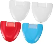 Homoyoyo 4pcs Heart Shape Fabric Chalk Marking Tool Portable Triangle Tailor Chalk for Sewing Durable Lightweight Fabric Markers for Garment Cutting Positioning