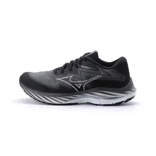 MIZUNO WAVE RIDER 27 SSW 寬楦慢跑鞋 黑 J1GD237722 女鞋