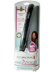 Remington S7310 Wet 2 Straight Hair Straightener 1-Inch Black Hair Straightener