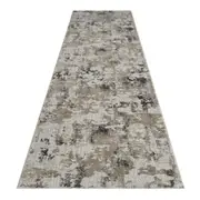Portise Plantation Grey Beige Runner Rug