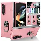 Ring Stand Rugged Case For Samsung Galaxy Z Fold 6 Fold 5/4/3 Shockproof Bumper