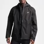 SUPERDRY 男裝 運動外套 防水外套 WATERPROOF JACKET 黑