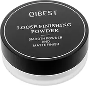 LALADEFIEE Makeup Sponge Blush Face Setting Powder Oil Control Compact Powder Waterproof Long-lasting Loose Powder Finish