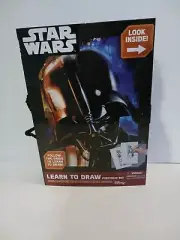 Disney Star Wars Learn To Draw Portfolio Set Force awakens PORTABLE sticker more