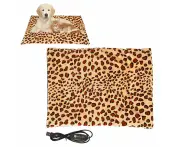 Electric Heating Pad Pet Heated Mat Dog Cat Blanket Coffee