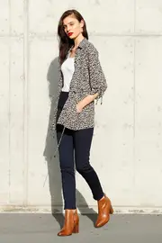 Born To Run Shirt Jacket--SAC-STRT106