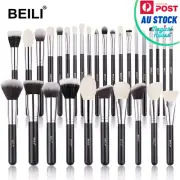 Makeup brushes set Professional Natural goat Foundation Powder Contour Eyeshadow