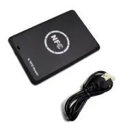 1X(IC RFID Card Reader RFID Copier Duplicator NFC Card Reader Writer 137821