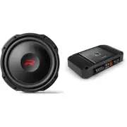 Alpine RS-W12D4 12" Shallow R-Series Sub w/ R2-A75M Mono Amp Bundle