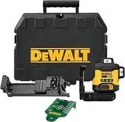 [DEWALT] DCLE34031N-XJ 18v Compact 3x360 Green Laser - Bare Unit