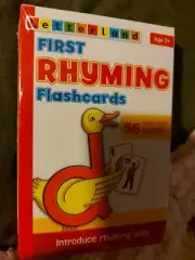 LETTERLAND First Rhyming Flashcards Age 3+ NEW sealed 9781862093058