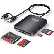 Sd Card Reader 4 In 1 Dual Connector usb&usb C Usb C To Micro Sd Memory Card R