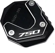 CNC Motorcycle Kickstand Pad Compatible with TRANSALP XL750 2025 2024 2023 TRANSALP XL 750 TRANSALP 750 Side Stand Extension Support Plate Pad