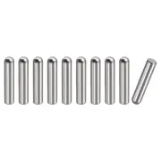 6x25mm Dowel Pins, 10pcs Round Head Flat Chamfered End Dowel Pin