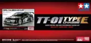 Tamiya 58701 1/10 Scale RC Car TT-01E Chassis DTM Opel Calibra V6 Cliff Kit