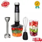 MegaChef 4 in 1 Multipurpose Immersion Hand Blender With Speed Control and Acces