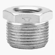 Anvil 8700131454, Malleable Iron Pipe Fitting, Hex Bushing, 2" NPT Male x 1-1/2"