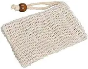 1pcs Soap Bags for Shower Natural Ramie Soap Saver Pouch Homemade Soap Mesh Bag with Soap Drawstring 14.5x9.5cm U0h8 Bags