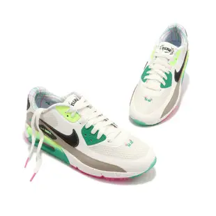 Nike 高爾夫球鞋 Air Max 90 Golf NRG 米白 綠 桃紅 男鞋 女鞋 高球 DQ0279-100