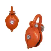 Bail Snatch Block Hoist Rigging Shackle Pulley Size 5 Inch WLL 4.5 Ton