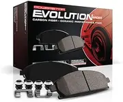 Power Stop Z23-1426 Front Z23 Sport Carbon Fiber Infused Ceramic Brake Pads with Hardware For Defender 110, Defender, Range Rover, Range Rover Sport [Model Specific]