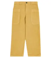 [Bonpoint] Bonpoint Looping corduroy straight pants Y 12 yellow