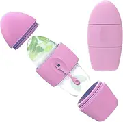 CHSEEO Ice Face Roller, Upgraded Silicone Ice Roller for Face and Eyes, Targeted (Difference between face and eye massage) Facial Ice Roller for Shrink Pores and Relieve Puffy Eyes