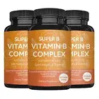 Vitamin B Complex Capsules 590mg - Immune Support, Metabolism, Energy Booster