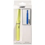 LAMY Safari Fountain Pen and Ink Set Spring Green