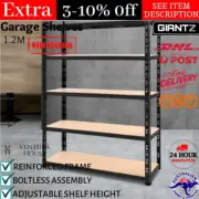 GIANTZ 1.2M Metal Steel Warehouse Storage Shelves Garage Shelving Rack Racking