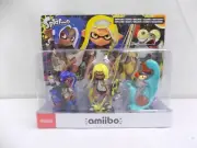 Boxed Brand New Nintendo Amiibo Splatoon Octoling Blue / Inkling Yellow / Sma...
