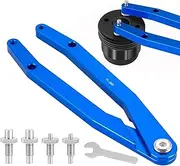 Pin Spanner Wrench Set,Double-Headed Aluminum Alloy Bike Wrench for Shock Absorber Repair and Cycling Maintenance in Home Garage