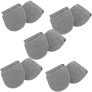 10Pcs Car Polishing Sponge Waxing Applicator Pads for Buffing Easy to Clean Protects Finish for Waxing and Polishing Vehicles