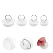 4 Pcs Bathroom Seal Plug Set Bathtub Sink Drain Stopper Stoppers