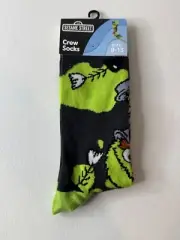 Oscar Grouch Sesame Street Socks Crazy Fun Graphic Novelty Gift Wacky Silly Mens