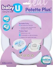 POTETTE plus | Portable Potty & Toilet Training Seat in One | Home & on the Go