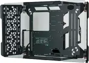 Masterframe 700 Customizable Open-Air Frame ATX Case, Panoramic Tempered Glass,