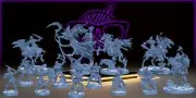 Old Berg Fallen Ones Set | Undead | Skeleton Army | Miniatures for Tabletop game