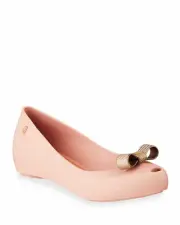 NEW IN BOX!! AMAZINGLY CUTE FRAGRANT MELISSA SWEET BOW FLATS, SZ 7.5!!