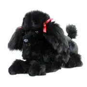 Bocchetta Plush Toys Romeo Black Poodle Dog