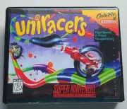 Uniracers CASE ONLY Super Nintendo SNES Box BEST Quality Available