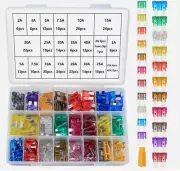 Car Fuses Assortment Kit, 300pcs Standard & Mini Blade Automotive Fuse with Fuse