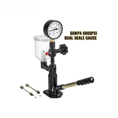Diesel Fuel Injector Nozzles with Dual Scale Gauge Common Rail Pressure Tester