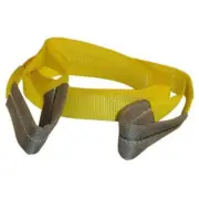 Heavy Duty Recovery Strap with Reinforced Loops, 2 inch Width x 30 Feet, Yellow