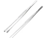 2 Pieces Kitchen Tongs, Stainless Steel Kitchen Tongs,Barbecue Tongs, Precision Kitchen Tongs, Kitchen Tweezers, Barbecue Tongs