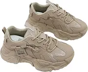 [Letuwj] Women's Sneakers Ladies Casual Height Increasing Running Shoes Non-Slip